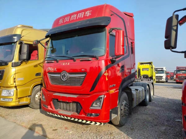 二手國(guó)六半掛牽引車