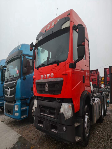 二手豪沃TX460馬力牽引車