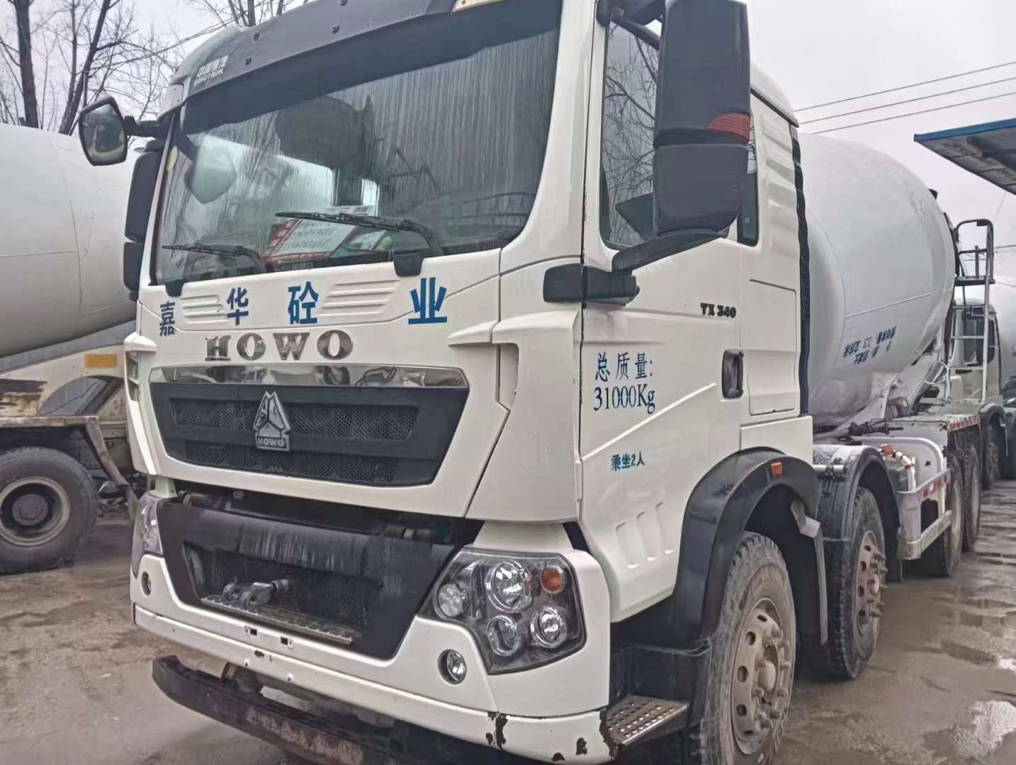 二手前四后八攪拌車(chē)