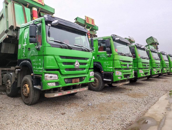 二手渣土車自卸車